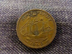 Anglia II. Erzsébet 1/2 Penny 1960 (id8851)