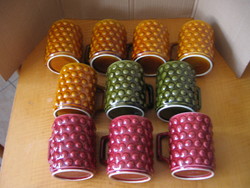 Real rarity retro mixed color secla portuguese mugs p 2170