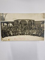 War photo, military group photo, 1919. Bácsújlak