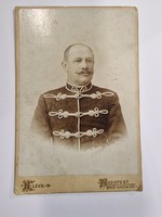 1898 As military photograph from Klein r photographic studio.