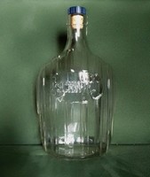 Old vintage antique gschwindt liquor liqueur rum bottle, circa 1920 (stopper not own)