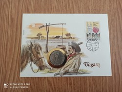 Coin envelope 1982 foal 10 ft 1980 unc