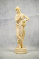 Female figure made of alabaster