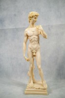 Alabaster statue of David