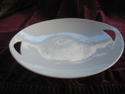 Zsolnay, modern bowl, from the 60s, Turkish. According to his plans, 37 x 28 cm with shield