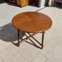 Colonial coffee table in nice condition for sale.