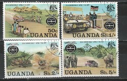 Uganda 0006 Mi 157-160    2,30 Euró