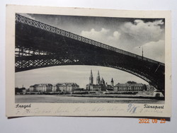 Old Weinstock postcard: Szeged, Tiszapart, 1942