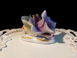 Különleges jelzett porcelán rózsa