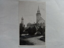 Régi képeslap: Szabadka, Városház részlet, 1941