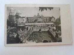 D190721 old postcard Budapest Gellért - bath photo sheet 1950 c