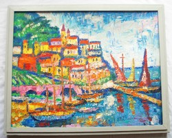 Vén Emil - Toscana című festménye