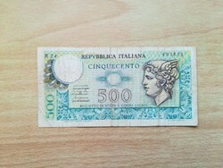 Italy 500 lire 1974