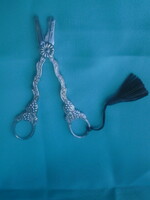 Rococo style scissors special piece 13.5 cm beautifully crafted piece of jewelry