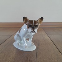 Antik Rosenthal porcelán boxer kutya