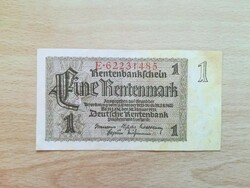 Németország 1 Rentenmark 1937