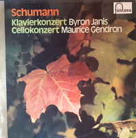 SCHUMANN MŰVEK  MAURICE GENDRON - BYRON JANIS  LP  BAKELIT LEMEZ  VINYL