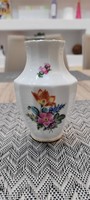 Small vase with flower pattern from Herend.