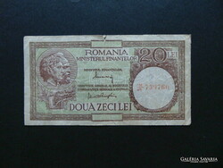 Románia 20 lei 1947 - 1950 RR Ritka bankjegy !