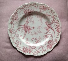 Budapesti porcelán tányér Hüttl Tivadar nagykereskedő - Cauldon Anglia