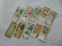 10 darab külföldi bankjegy LOT ! C