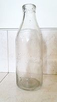 Old Milk Bottle Pasteurized Milk Inscription 1 Liter Milk Bottle