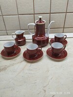 Hollóház porcelain coffee set for sale!