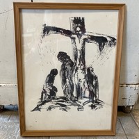 Levente Török ink drawing