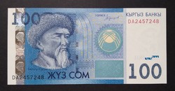 Kirgizisztán 100 Com 2016 Unc