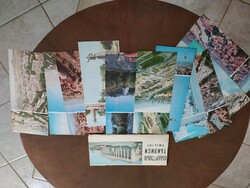 Tbilisi 11 postcards + bag for collecting