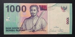 Indonézia 1000 Rupiah 2000 Unc