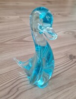 Jelzett Muránói üveg kacsa 16 cm