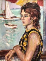András Balogh: on a boat / gallery owner