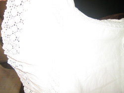 Beautiful large pillow with frilled lace