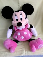 Eredeti Disney Minnie Mouse egér, Mackó barát (nem kicsi!)