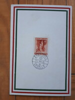 Pax ting commemorative card with first day stamp