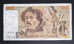 Franciaország 100 Francs 1987 F