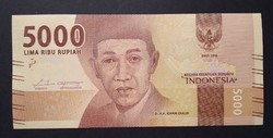 Indonézia 5000 Rupiah 2016 Unc