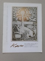 János Kass - catalog
