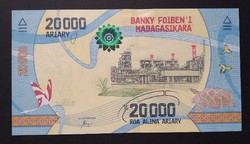 Madagascar 20000 ariary 2017 unc