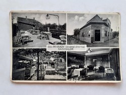 Old postcard sashalom nyirády restaurant restaurant photo postcard