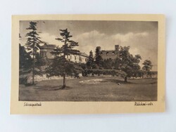 Old postcard 1955 photo postcard sárospatak rákóczi castle