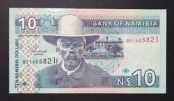 Namíbia 10 Dollars 2001 Unc