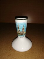 Bodrogkeresztúri kerámia Szeged emlék váza 10,5 cm (9/d)
