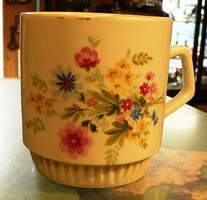 Zsolnay floral skirt mug