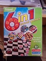 Car journey board game with 6 types of magnetic boards.