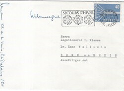 Futott levelek 0030 (Svájc) Mi 647