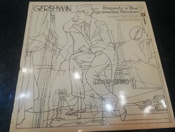 Gershwin-Rhapsody in blue, egy amerikai Párizsban bakelit lemez 1980