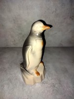 Faimar román porcelán pingvin figura