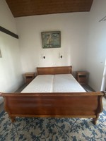Swan double bed with mattress